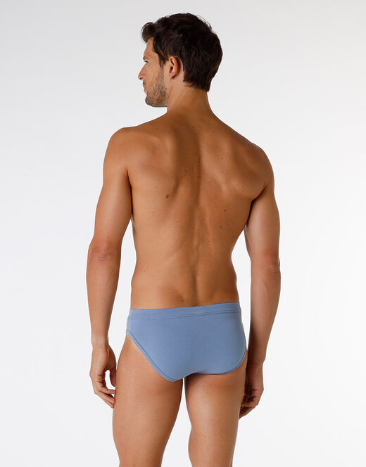 Lovable Slip Enriched Plain Cotton Modal in cotone e modal, azzurro polvere Convenienza