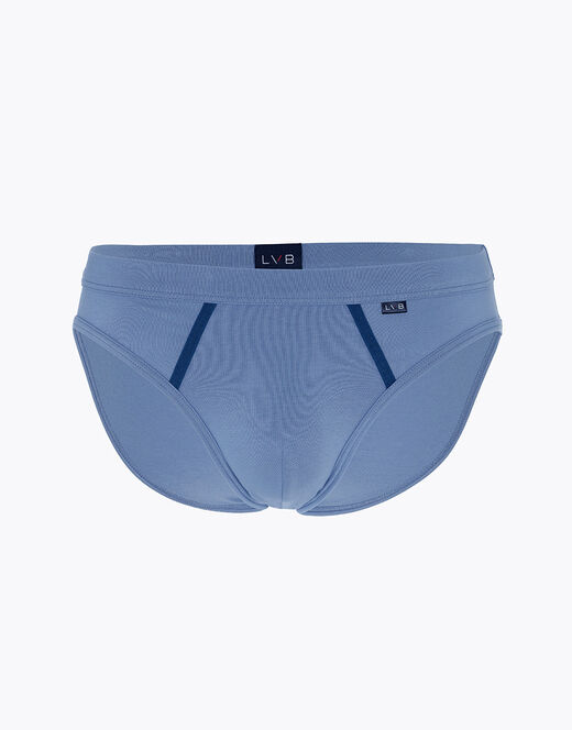 Lovable Slip Enriched Plain Cotton Modal in cotone e modal, azzurro polvere Convenienza