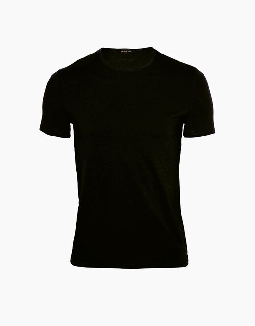 Lovable T-Shirt girocollo Cotton Stretch in cotone elasticizzato, nero Economico