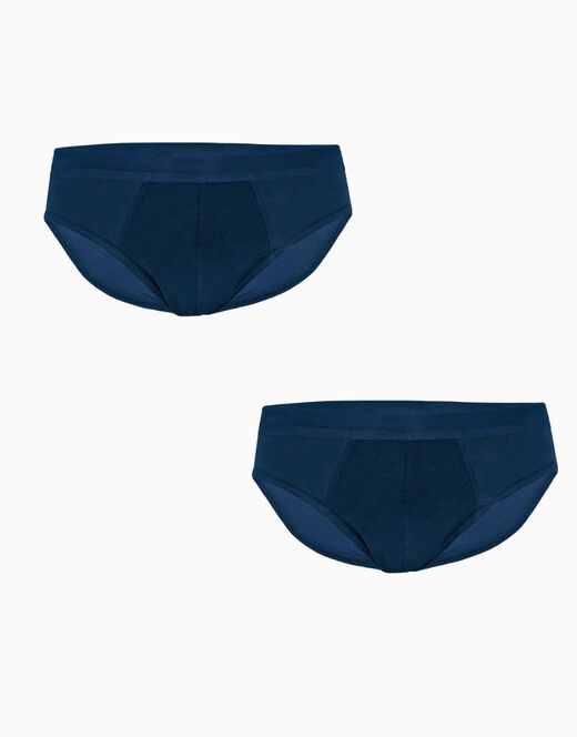 Lovable Slip mini BiPack Cotton Stretch in cotone elasticizzato, blu Nuova