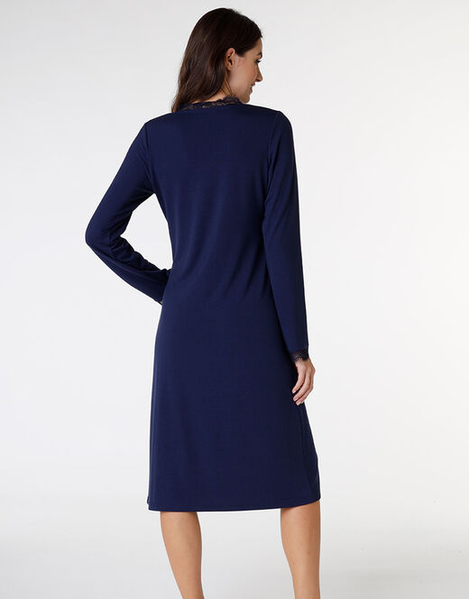 Lovable Camicia da notte in jersey, blu Nuovo