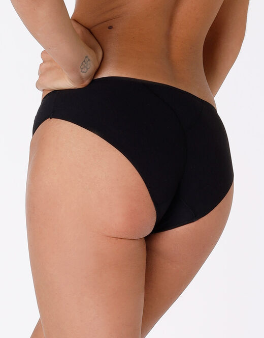 Lovable Slip Invisible Cotton nero in cotone. Massima invisibilità Esporta salva
