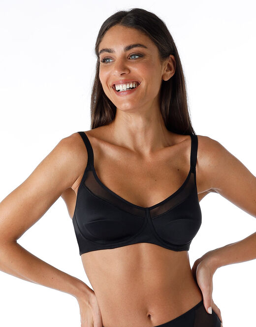 Lovable Reggiseno senza ferretto Modern Shaping in microfibra, nero Acquista Ora