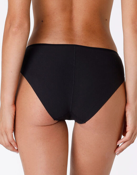 Lovable Slip midi Invisible Cotton nero in cotone. Massima invisibilità Online