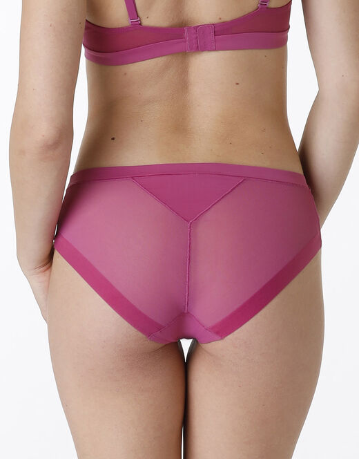 Lovable Slip Invisible Ultralight in microfibra e tulle, rosa sorbetto Soddisfazione Garantita