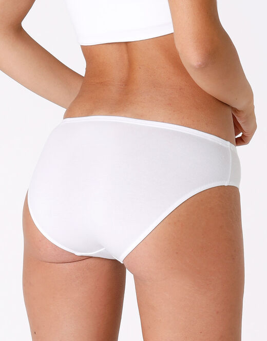 Lovable Slip Lovely vita bassa bianco in cotone modal vellutato Pezzi Unici