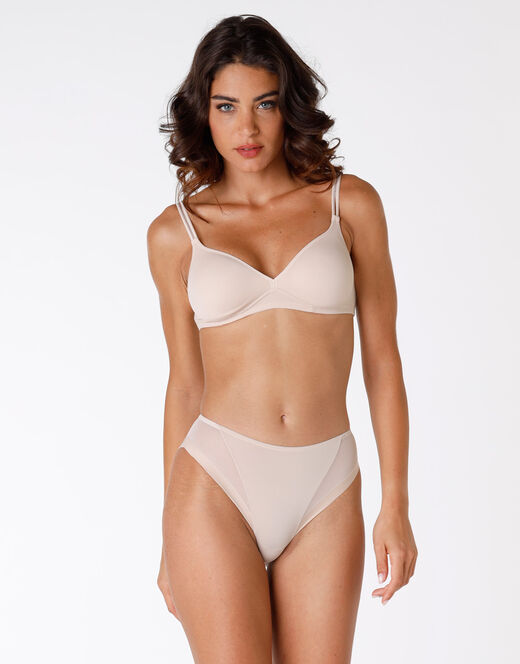 Lovable Slip midi sgambato Invisible Ultralight skin in microfibra e tulle. Massima invisibilità Qualità Garantita