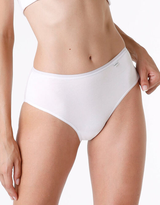 Lovable Slip midi lovely in cotone modal, bianco Moda