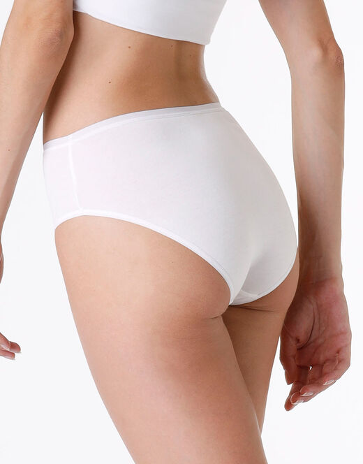 Lovable Slip midi lovely in cotone modal, bianco Moda
