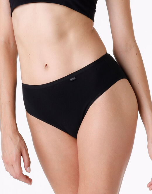 Lovable Slip midi lovely in cotone modal, nero Sconto