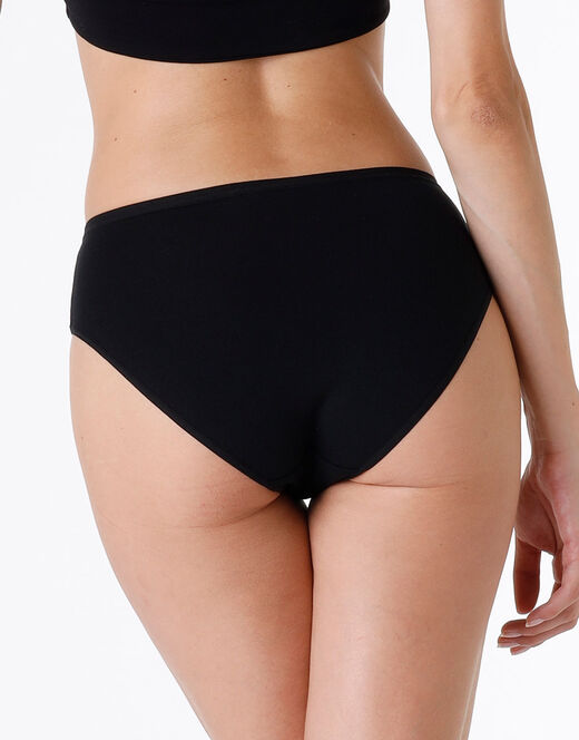 Lovable Slip midi lovely in cotone modal, nero Sconto