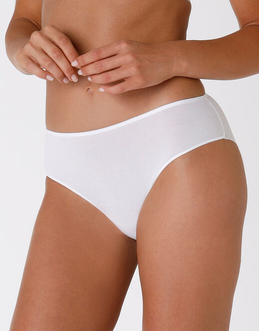 Lovable Slip midi Invisible Cotton bianco in cotone. Massima invisibilità Online