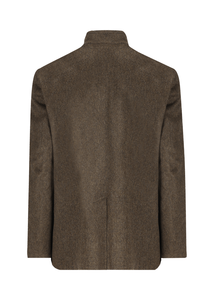 Luis Trenker Blazer in loden con colletto alla coreana Lusandro Qualità Garantita