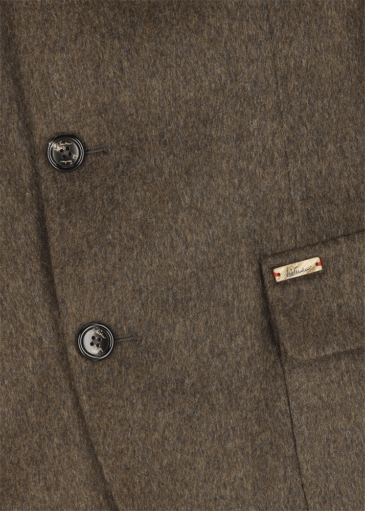 Luis Trenker Blazer in loden con colletto alla coreana Lusandro Qualità Garantita