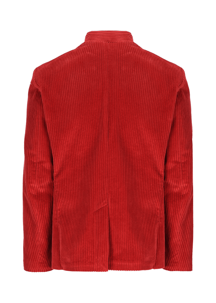 Luis Trenker Blazer in velluto a coste con colletto alla coreana Lusandretto Negozi Online