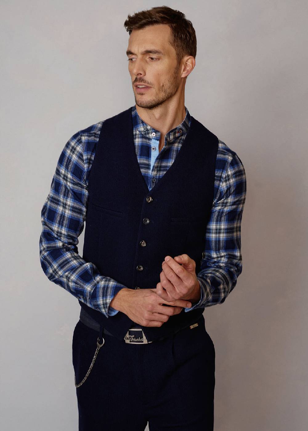 Luis Trenker Gilet in jersey Lusebastian Consegna Veloce