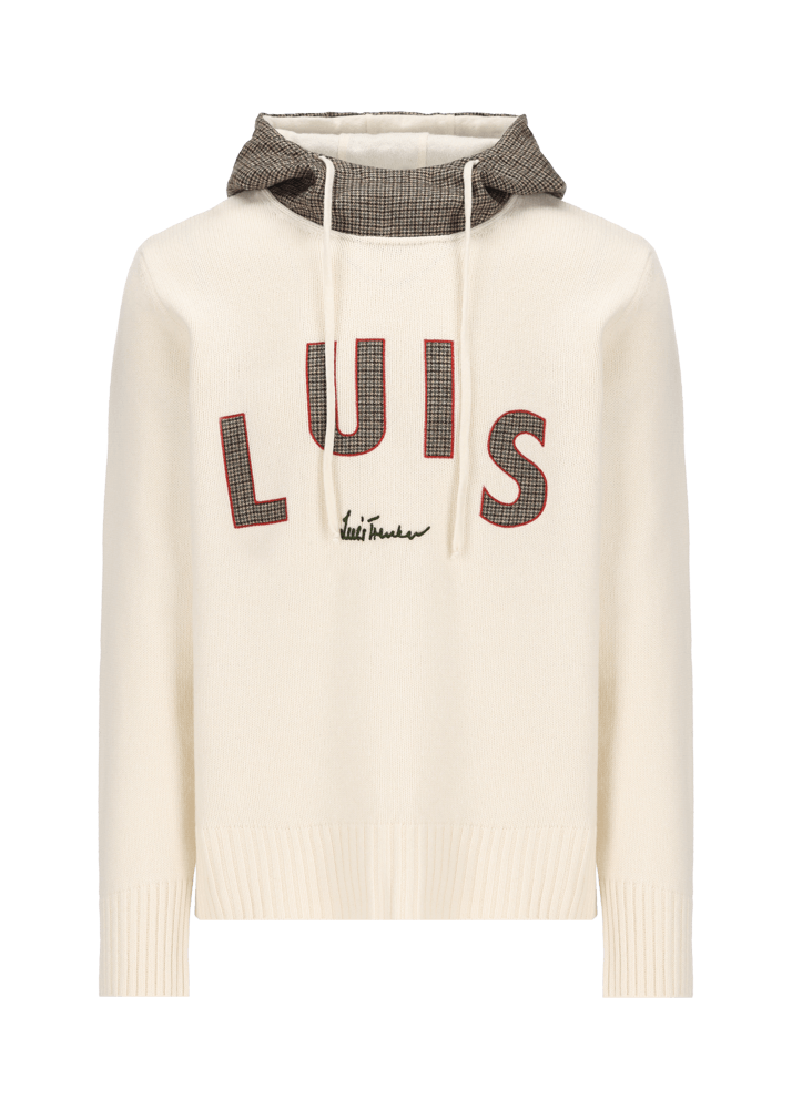 Luis Trenker Pullover lavorato a maglia con cappuccio Luwilfried Outlet