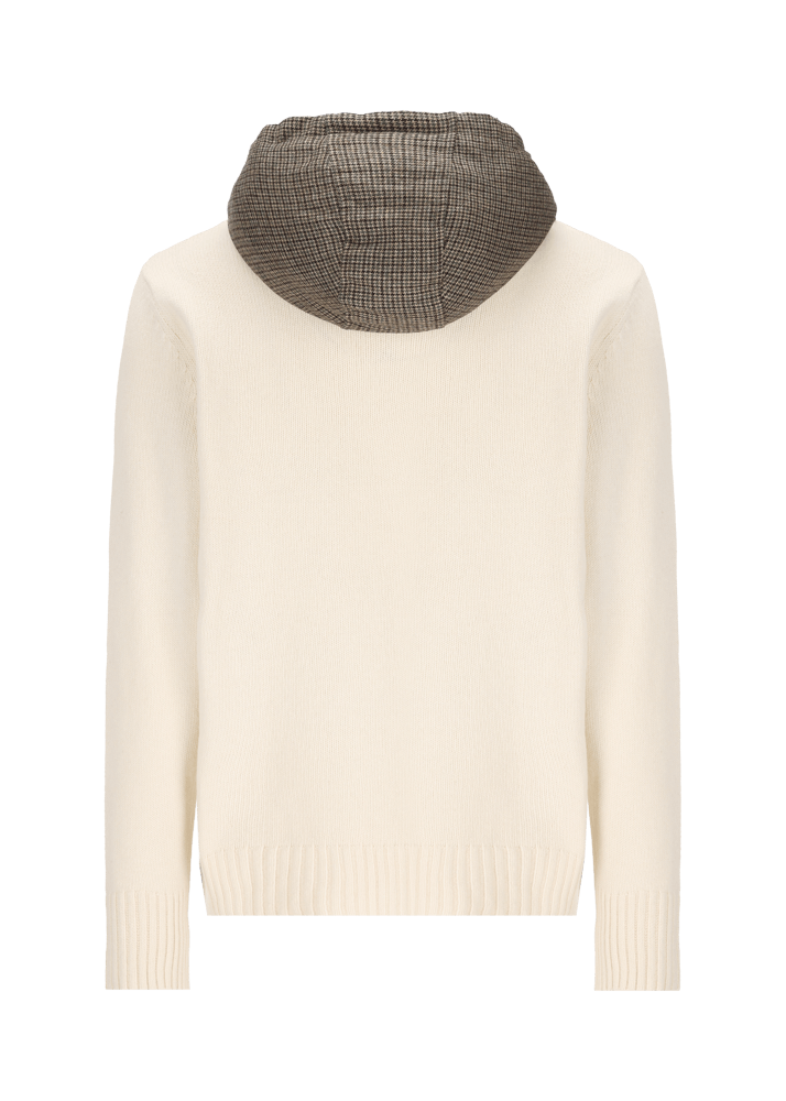 Luis Trenker Pullover lavorato a maglia con cappuccio Luwilfried Outlet
