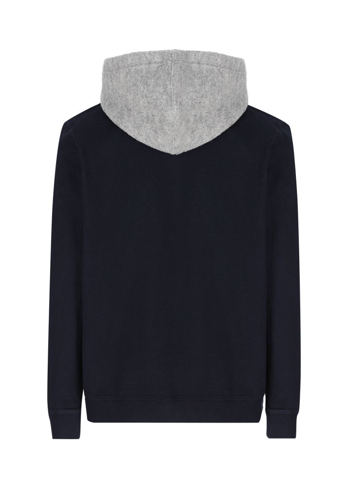 Luis Trenker Pullover con cappuccio e logo Luphilipp Saldi