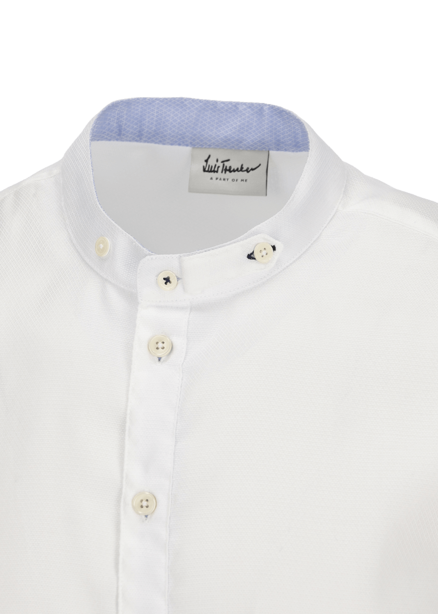 Luis Trenker Camicia con colletto alla coreana modello Lubernet Hotsell