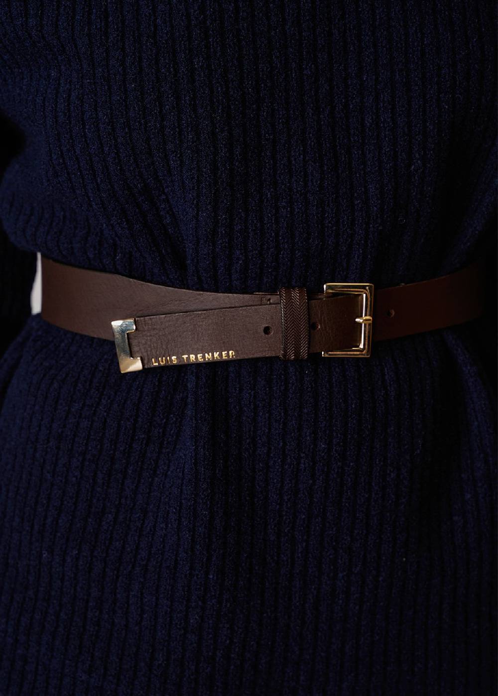 Luis Trenker Elegante cintura in pelle Lusta Moda