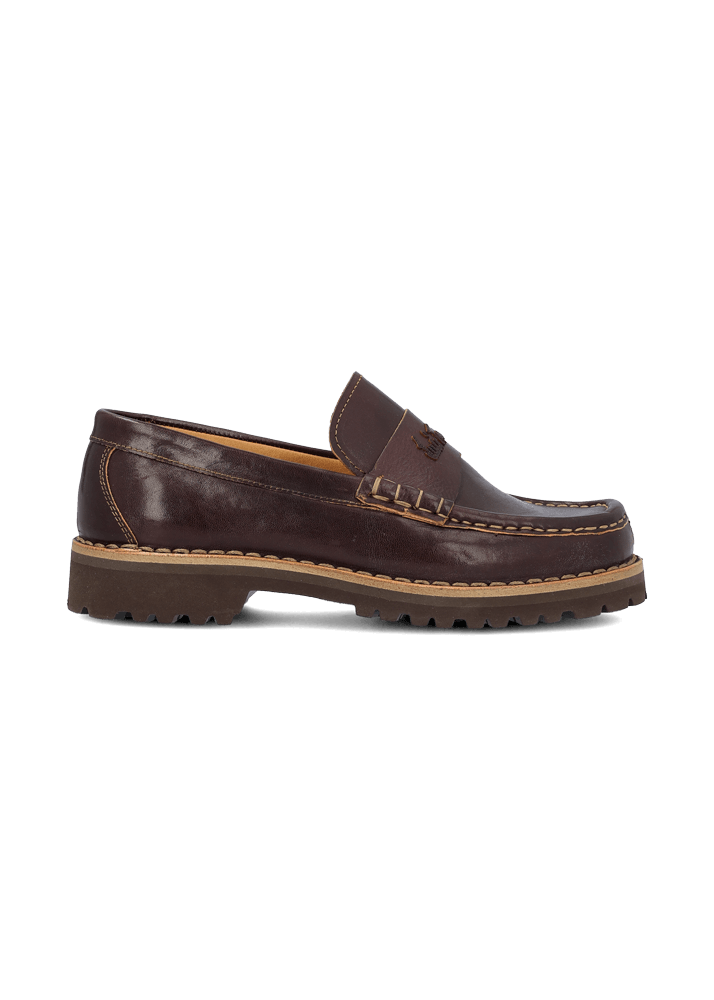 Luis Trenker Mocassino in pelle Lumocha In Vendita