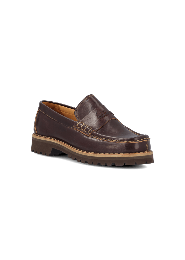 Luis Trenker Mocassino in pelle Lumocha In Vendita