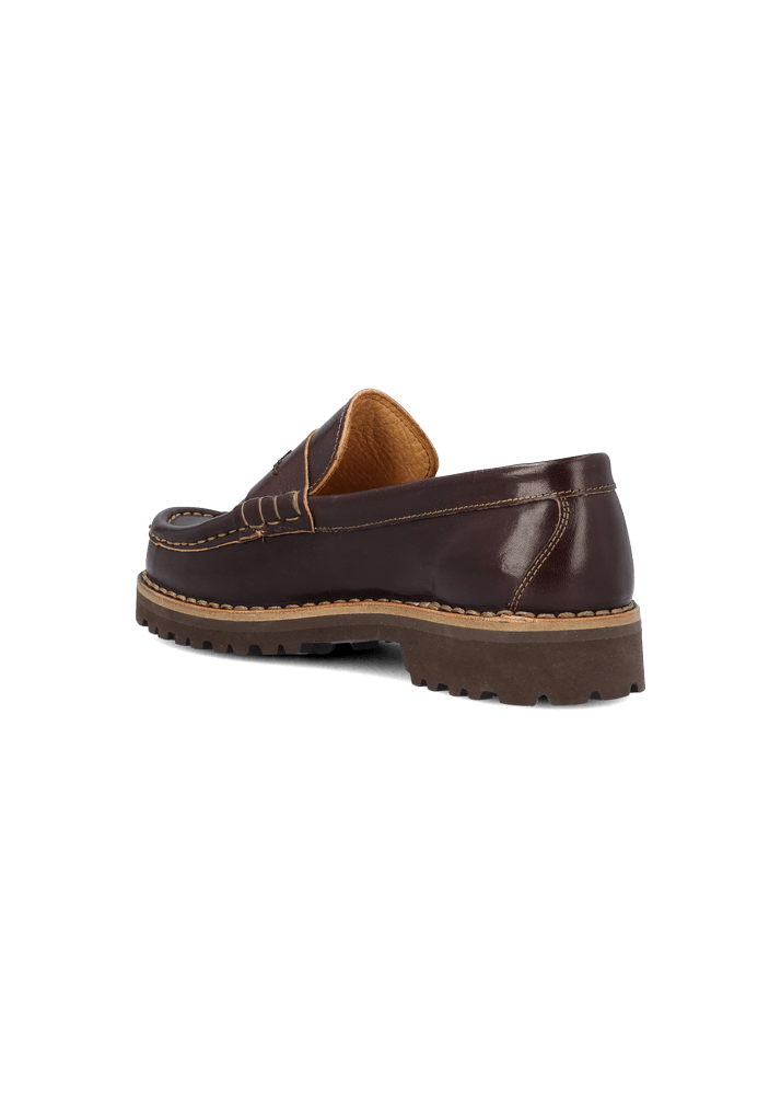 Luis Trenker Mocassino in pelle Lumocha In Vendita