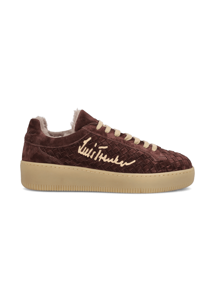 Luis Trenker Sneaker in pelle scamosciata intrecciata Lupintras Offerte