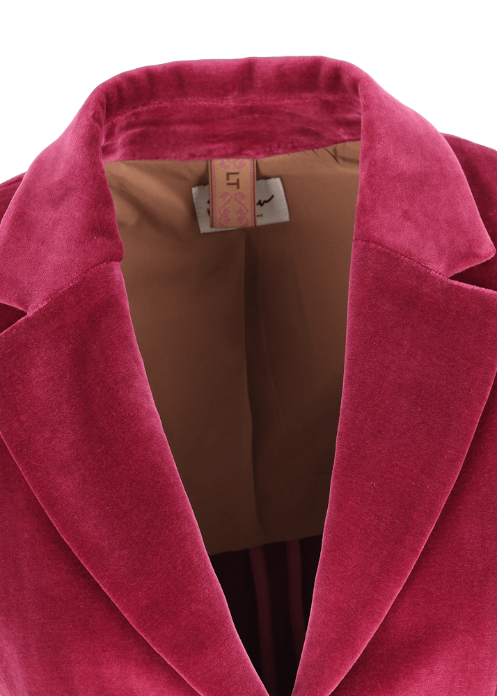 Luis Trenker Blazer in jersey di velluto Lurania Nuova