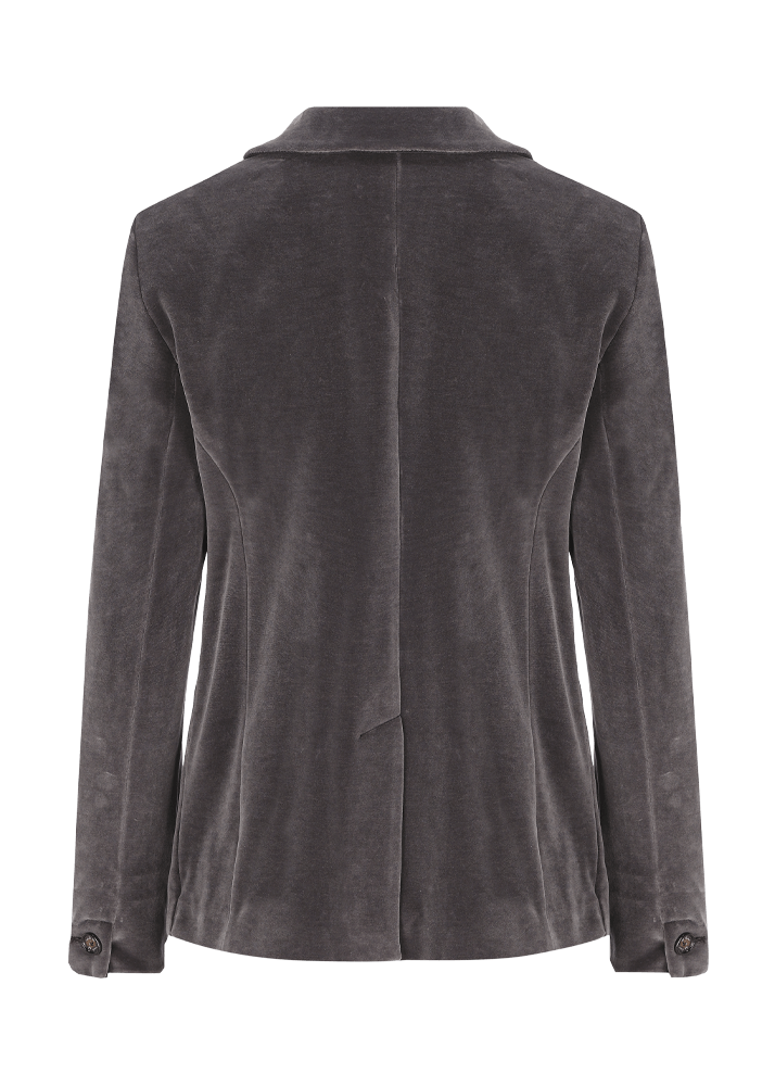 Luis Trenker Blazer in jersey di velluto Lurania Moda