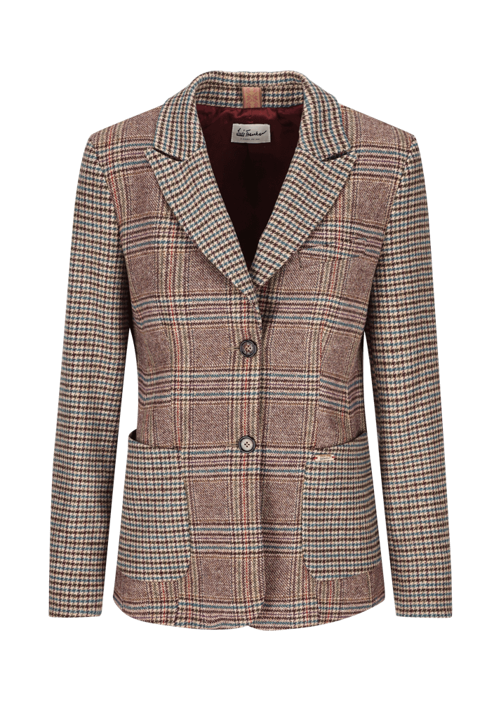 Luis Trenker Blazer con mix di fantasie Lurania 2025