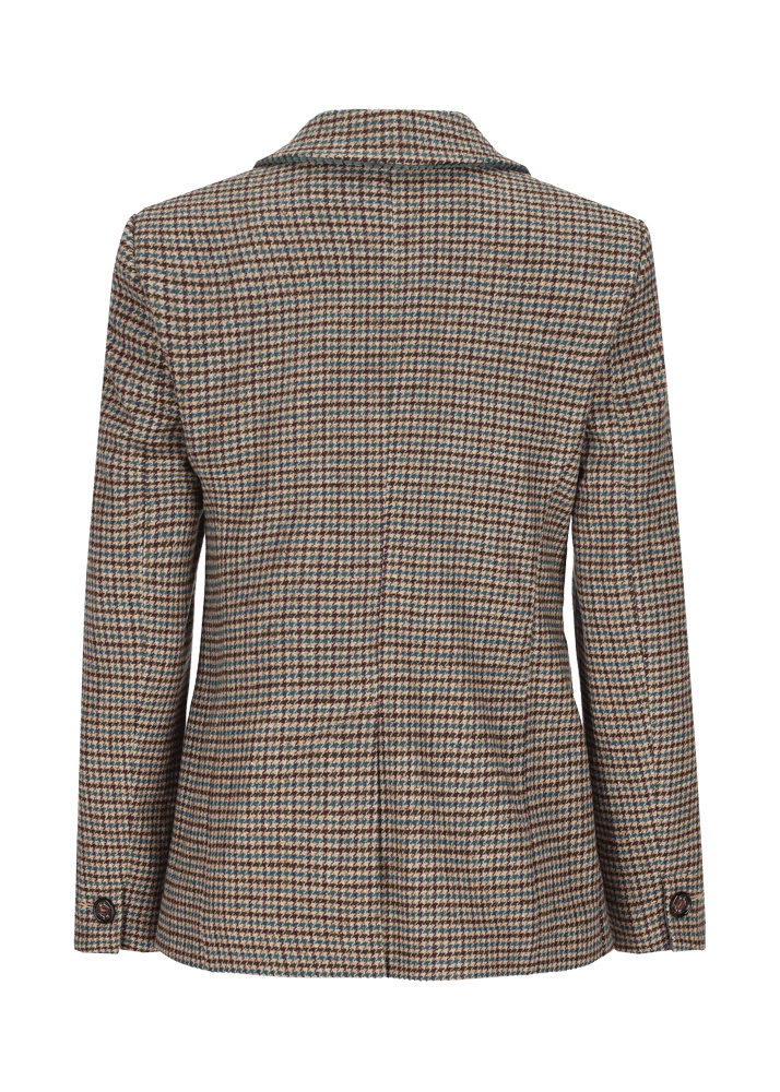 Luis Trenker Blazer con motivo pied-de-poule Lurania Italy