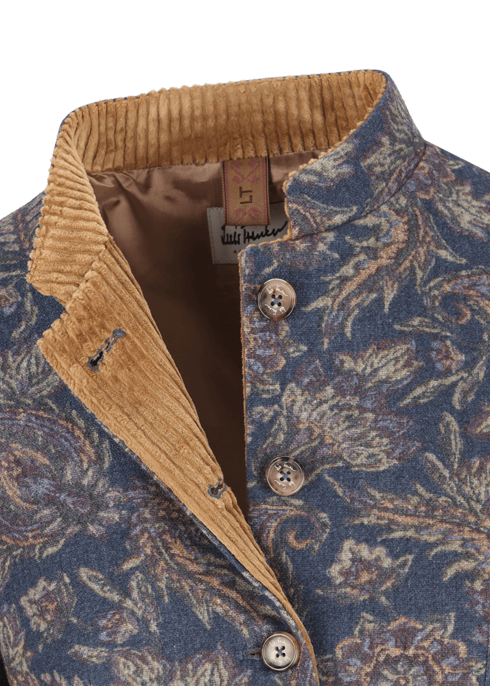 Luis Trenker Blazer con motivo paisley Luranda Qualità