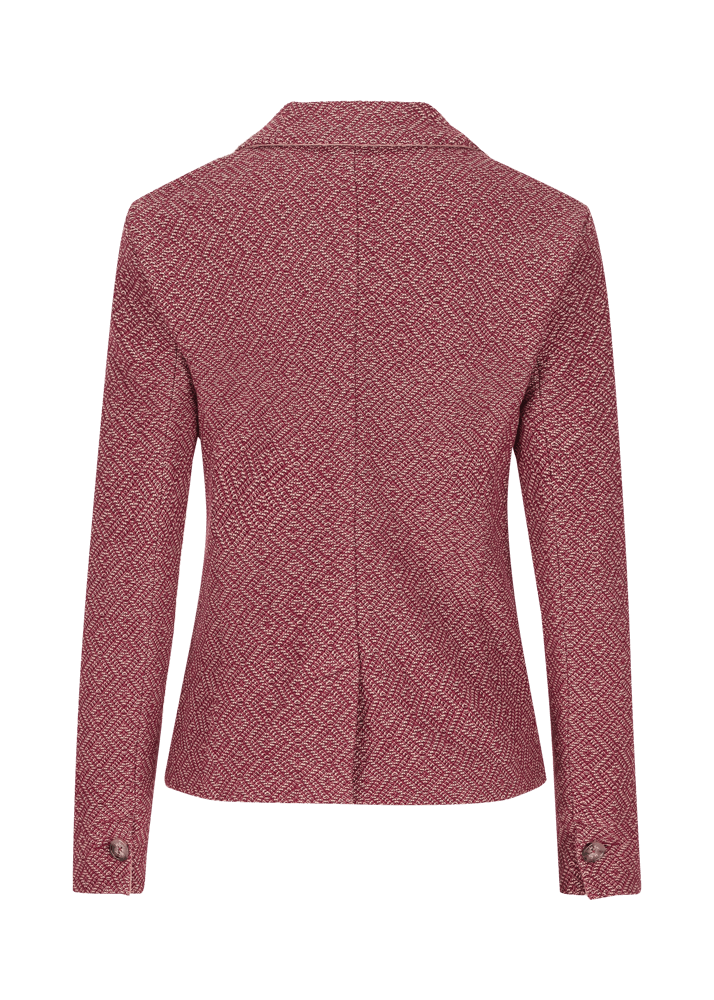 Luis Trenker Blazer in jersey con motivo Lurosella Negozi Online