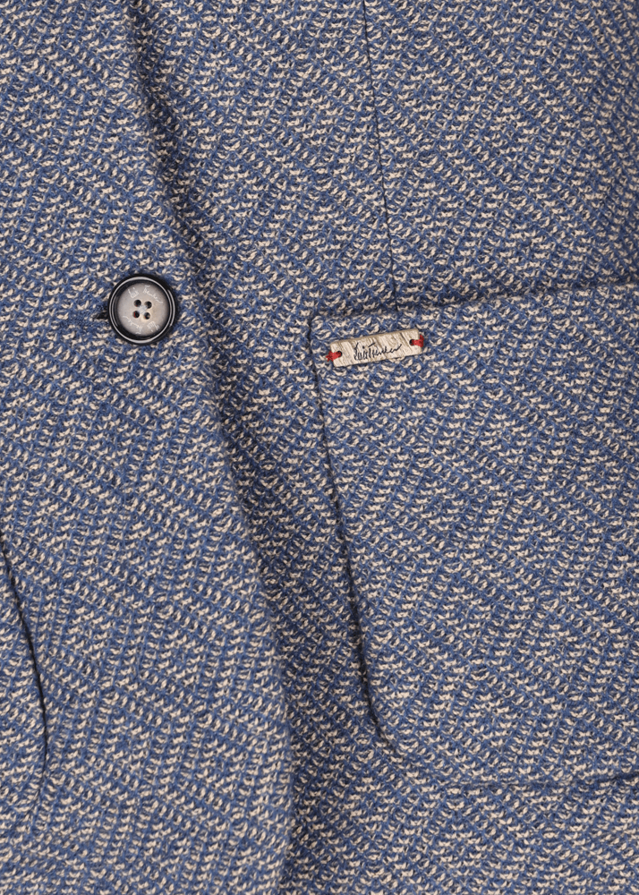 Luis Trenker Blazer in jersey con motivo Lurosella Acquista Ora