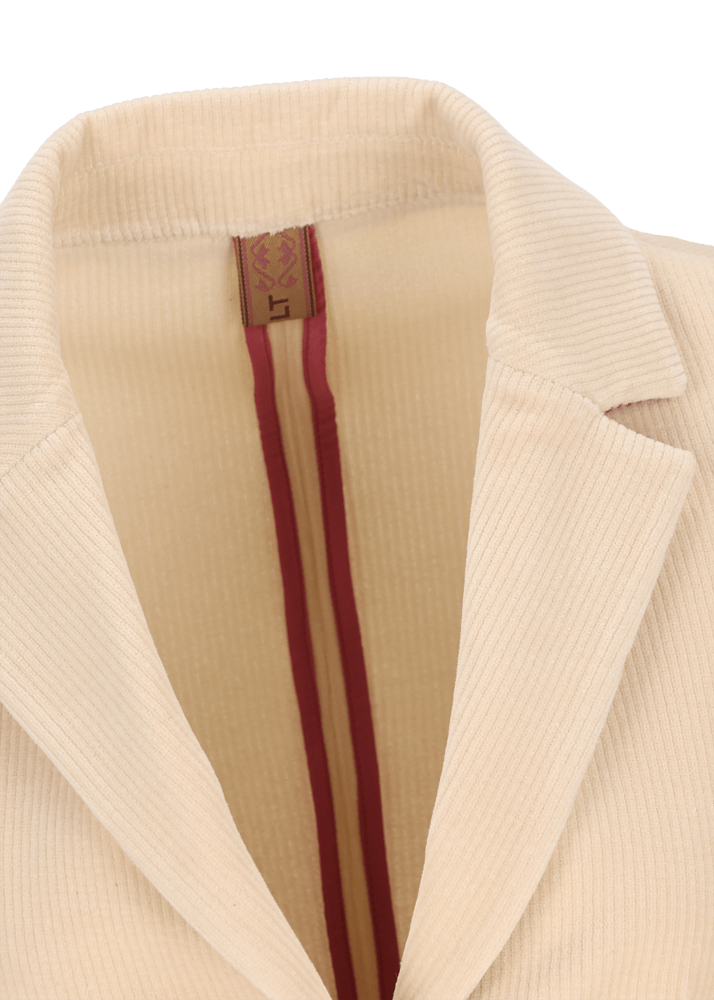 Luis Trenker Blazer in jersey di velluto a coste Lurosella Promozione Limitata