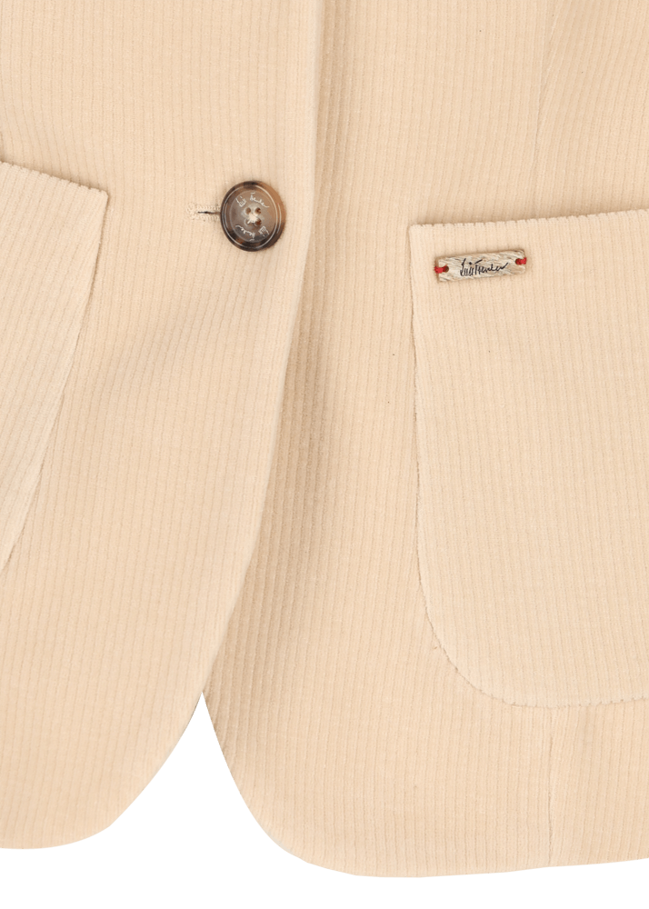 Luis Trenker Blazer in jersey di velluto a coste Lurosella Promozione Limitata