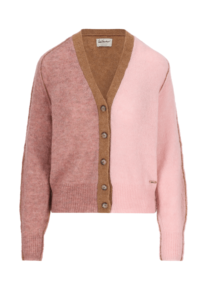 Luis Trenker Cardigan con effetto color block Luwadia Prezzo Ridotto