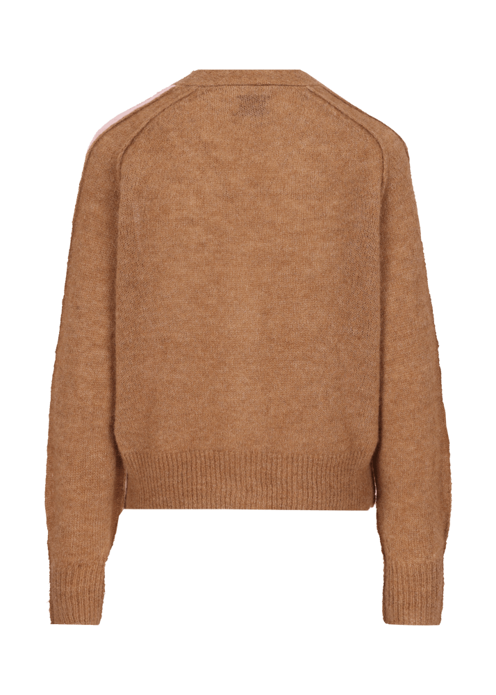 Luis Trenker Cardigan con effetto color block Luwadia Prezzo Ridotto