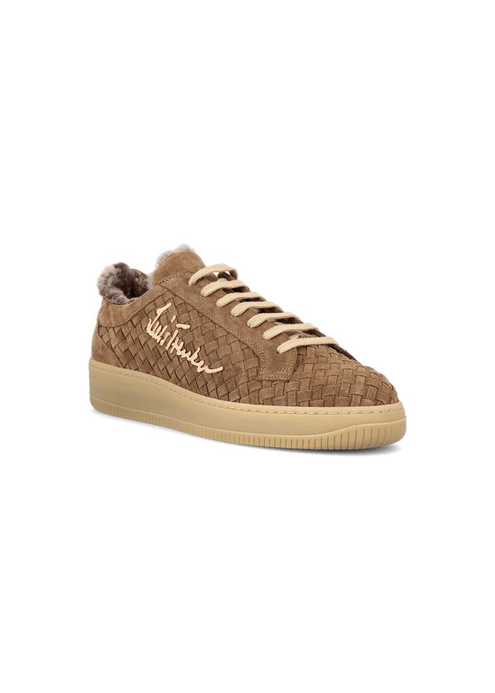 Luis Trenker Sneaker in pelle scamosciata intrecciata Lupintros Presa
