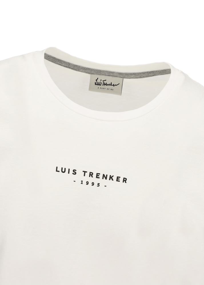 Luis Trenker T-shirt basic in cotone modello Lucarlo Vendite Flash