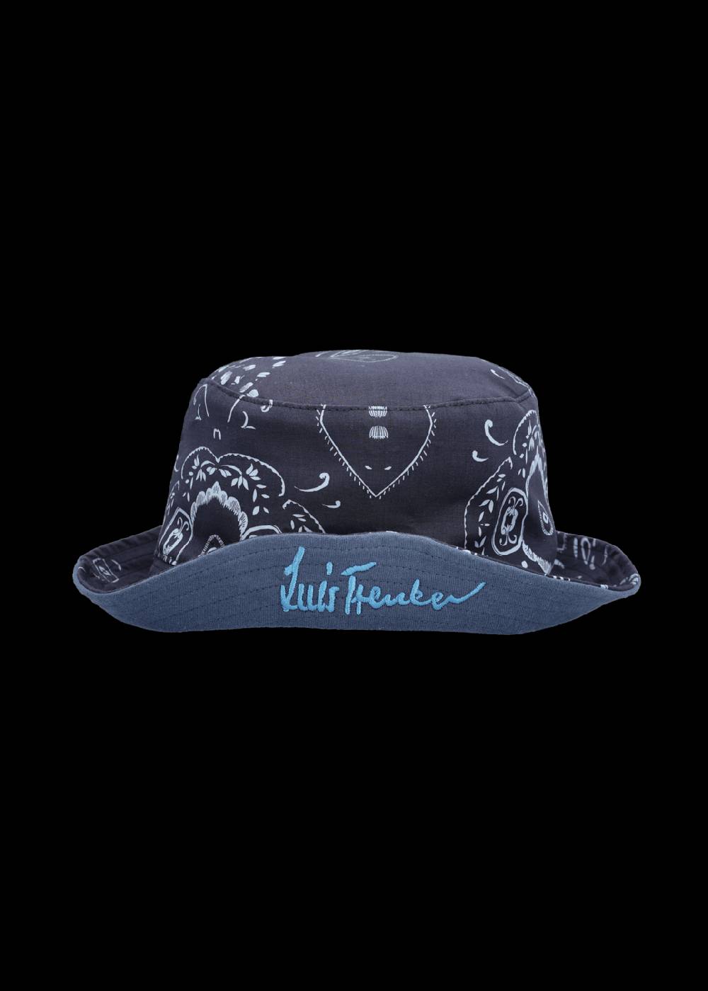 Luis Trenker Bucket hat con stampa bandana modello Lupesc