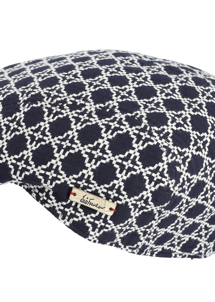 Luis Trenker Berretto a visiera in cotone jacquard modello Luondis Nuova