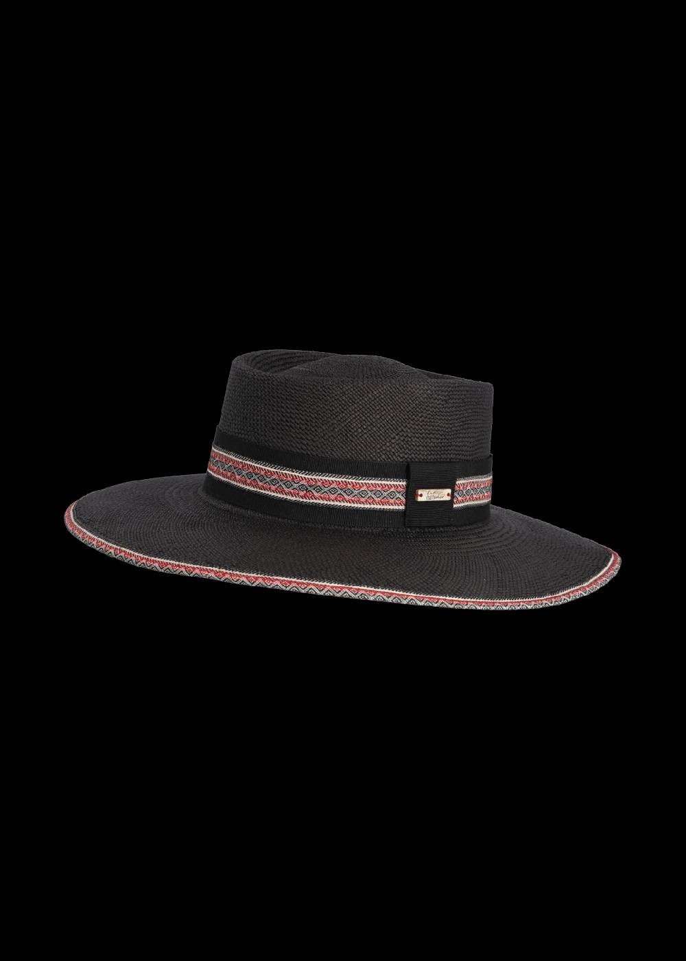 Luis Trenker Cappello a tesa larga in paglia modello Lumea Moda