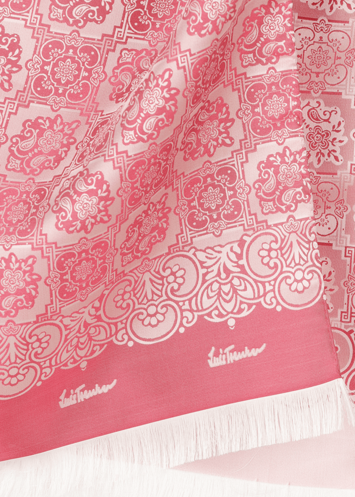 Luis Trenker Sciarpa in seta jacquard modello Lufranzi 2025