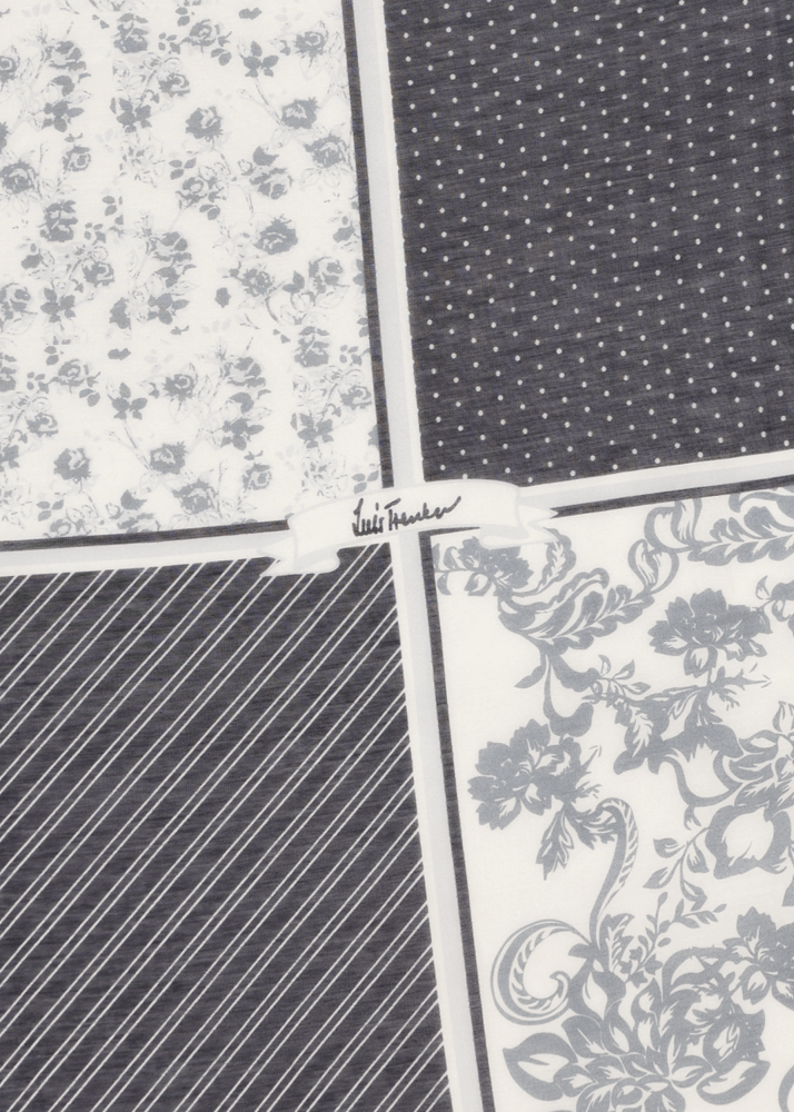 Luis Trenker Foulard in cotone e seta modello Lufinley Sottocosto