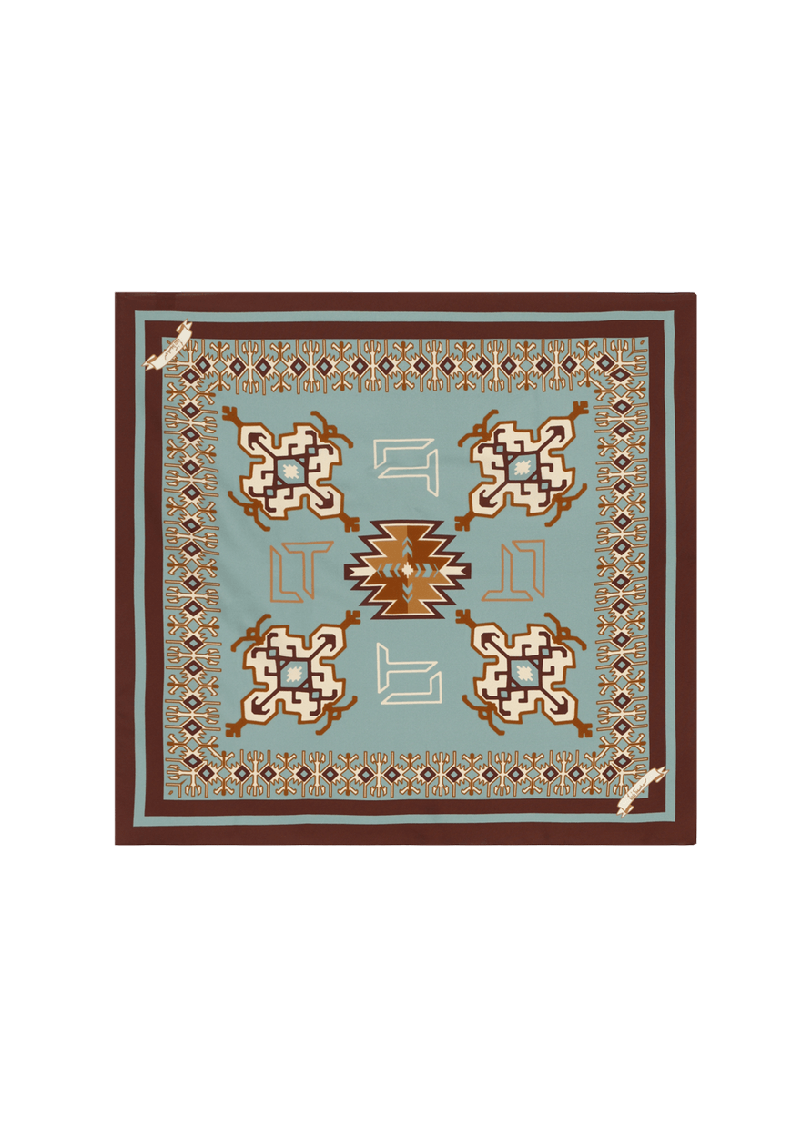 Luis Trenker Foulard di seta modello Lufrancara Soddisfazione Garantita