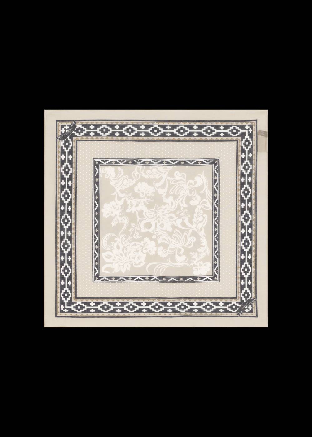 Luis Trenker Foulard in cotone e seta a fantasia modello Lufinley Vendita Calda