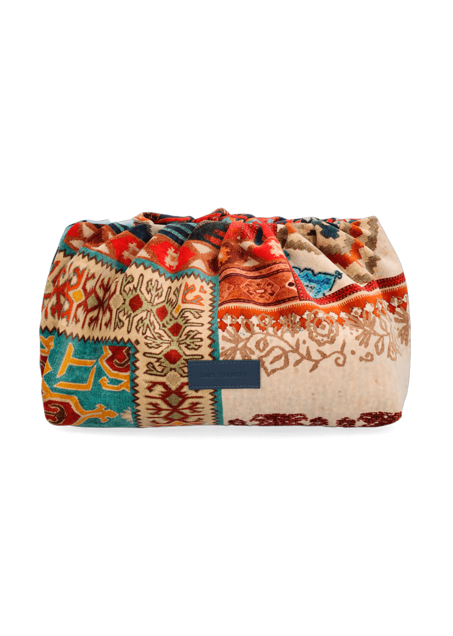Luis Trenker Clutch in velluto modello Luposch